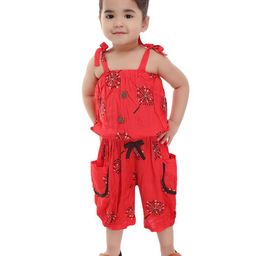 BAESD Girls Printed Basic Jumpsuit-48