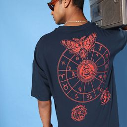 Stormborn Men Printed Pure Cotton Oversized Drop-Shoulder T-shirt-image-49