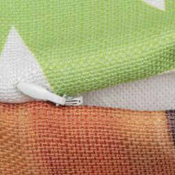 HOUZZCODE Multicoloured Set of 2 Ethnic Motifs Square Cushion Covers image 5