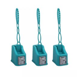 Shagun Double Side Toilet Cleaning Brush With Holder (Pack of 3), ST1143Brush-image-89