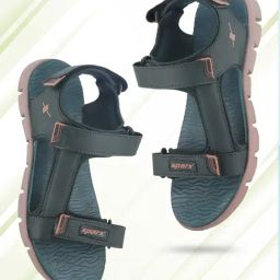 Sparx Men's Forest Green Floater Sandals-2