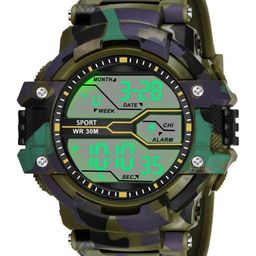 Hala Men Solid Round Tang Regular Digital Watch image 3