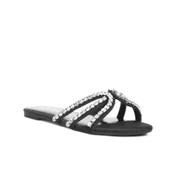 London Rag Women Embellished Open Toe Flats-image-73