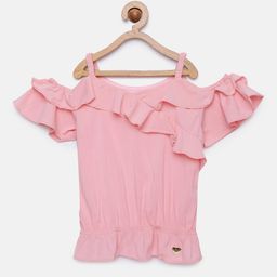 Tiny Girl Girls Pink Solid Top-image-30