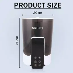 ORILEY Ultrasonic Cool Mist Humidifier With Remote Control and Digital LED Display 5.5 L Capacity 22 W Corded Electric White, 2113 image 5