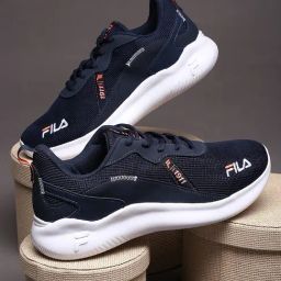 Fila Men's SHINE Blue Running Shoes-image-58