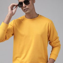 The Roadster Lifestyle Co. Men Solid Sweatshirt-image-60