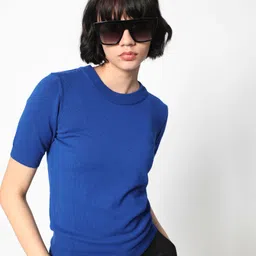 RAREISM Basic Round Neck Sweater-image-5