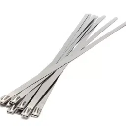 Generic 300 mm x 4.6 mm Uncoated SS Cable Ties-9