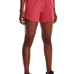 UNDER ARMOUR Red Mid Rise Sports Shorts-picture-16