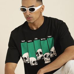 Difference of Opinion Men Graphic Printed Oversized T-shirt-picture-58