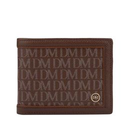 Da Milano Men Typography Printed Leather Two Fold Wallet-42