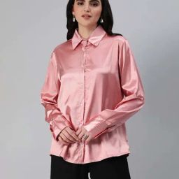London Rag Pink Regular Fit Shirt-image-14