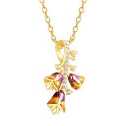 GIVA 925 Sterling Silver Bhumi Bell Mellow Bud Casual Pendant For Women-image-73