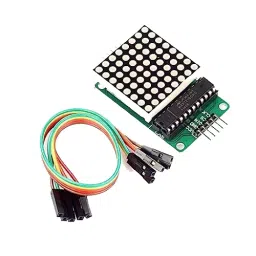TECHDELIVERS MAX7219 Red LED Dot Matrix Display Module MCU Control DIY Kit for Arduino-7