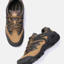 Woodland Men Nubuck Leather Sneakers-21