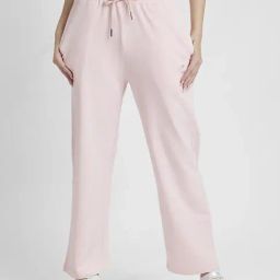 Spykar Baby Pink Relaxed Fit Trackpants-image-51