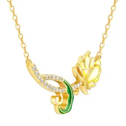 GIVA 925 Sterling Silver Bhumi Brilliant Brahma Kamal Casual Pendant For Women-image-63