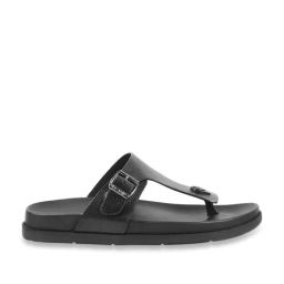 Metro Men's Black Thong Sandals-picture-33
