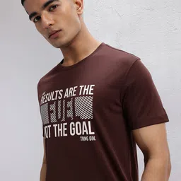 HRX by Hrithik Roshan Typography Print Regular Fit Training T-shirt-image-68