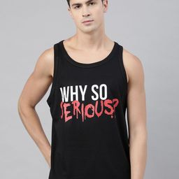 Bushirt Men Black Printed Scoop Neck T-shirt-image-31