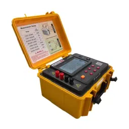 Metravi Digital Micro Ohms Meter Yellow & Black 108x65 mm, PRO 7273-41