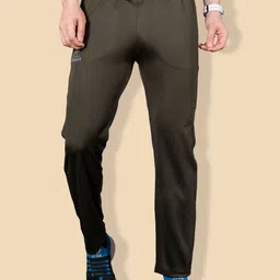 Jinfo Men Cotton Mid Rise Cross Pocket Straight fit Joggers-picture-9