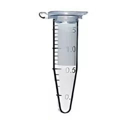 MAYALAB 1.5 ml Clear White Microcentrifuge Tube with Conical Bottom Pack of 100 Pcs-0