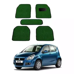 Auto Pearl HD5M325 PVC and Plastic Standard Mat for Maruti Suzuki Ritz 2005 (Green)-picture-17