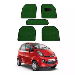 Auto Pearl HD5M276 PVC and Plastic Standard Mat for Tata Nano 2005 (Green)-image-77