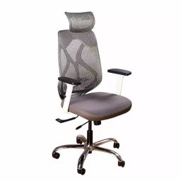 VISION SEATING High Back Office Chairs Fabric Grey-picture-14