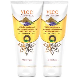 VLCC Set of 2 Multani Mitti Face Packs 100g-53