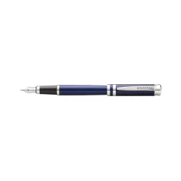 Franklin Covey Fountain Pen With Ink Color Blue Metal Closure Twist, Fc0036-4Ms-31