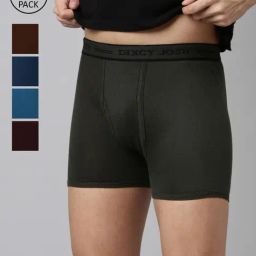 Dixcy Josh Multi Cotton Regular Fit Trunks - Pack Of 5-picture-34