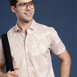 Mast & Harbour Men Slim Fit Printed Casual Shirt-image-32