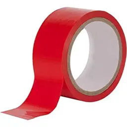 SCHOFIC Floor Marking Tape Rubber, Polyvinyl Chloride Red, 0204YOHR752 (Pack of 5)-image-77