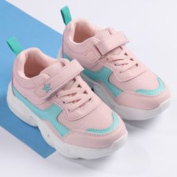 Cute Walk by Babyhug Velcro Closure Sports Shoes - Pink-picture-42