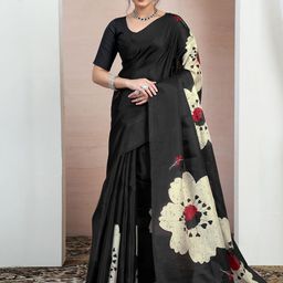 KALINI Floral Silk Blend Saree-picture-42
