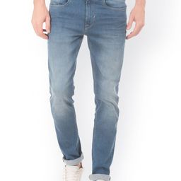 U.S. Polo Assn. Denim Co. Men Blue Regular Fit Mid-Rise Clean Look Jeans-picture-12