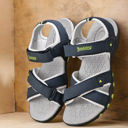 The Roadster Lifestyle Co Men Navy Blue Sports Sandals-image-62