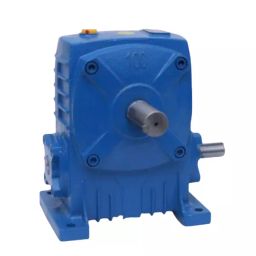 Univario Transmission Worm Gear Speed Reducer 18 mm Input Shaft Dia 28 mm Output Shaft Dia 40/1 Ratio, WPA 70-6