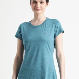 Wildcraft Blue Anti Odour T-Shirt-image-67