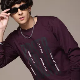 Roadster The Lifestyle Co Brand Logo Print Sweatshirt-image-53