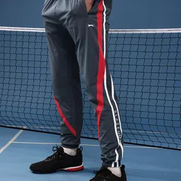 Slazenger Men Side Striped Athleisure Joggers-image-37