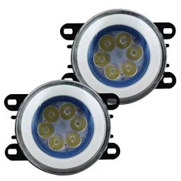 Allextreme Round Shape White LED Fog Light with High or Low Beam Pattern for Cars, EXFLL02 (Pack of 2)-image-77