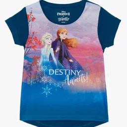 Kidsville Kids Navy Printed T-Shirt-image-16