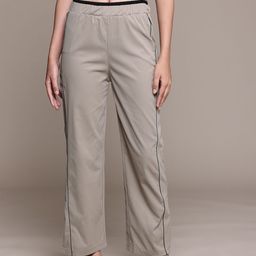 Roadster Tailored Slim Fit Trousers-image-56