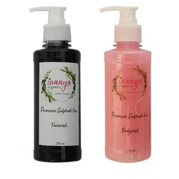 Inaaya Organics Set of Black Beauty Organic Face Wash & Lavender Body Wash-picture-49