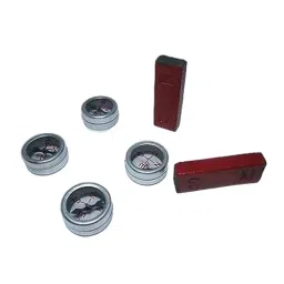 WKM 4 Small Size Magnetic Compass and 2 Bar Magnet KTN82 (Combo of 6 Pcs)-13