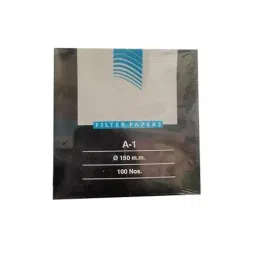 NS 150 mm Round Shape White Filter Paper for Laboratories (Pack of 100 Pcs)-19